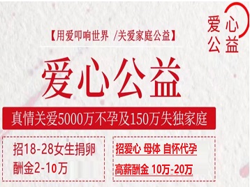 衡阳市捐卵助孕生子 爱心志愿者招募